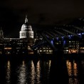London by night: St. Paul’s Cathedral