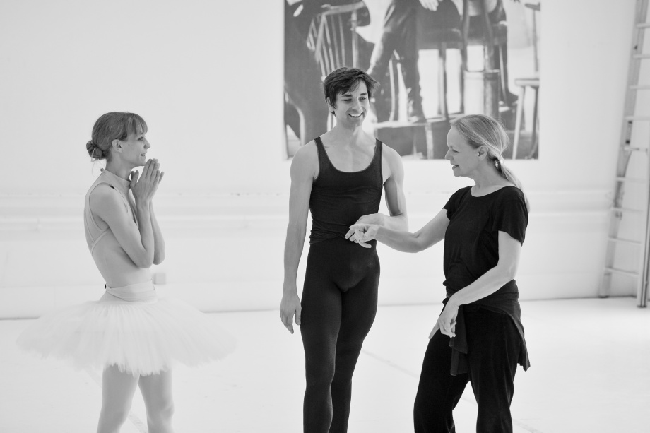 Alicia Amatriain, Friedemann Vogel, Ballet mistress Andria Hall